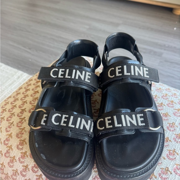 Celine Lug Sole Sandals - Picture 9 of 9